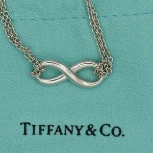 Tiffany & Co. Silver Infinity Pendant Necklace